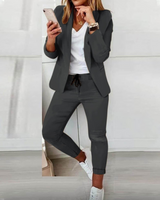 ADELE - STYLISH BLAZER AND PANTS SET