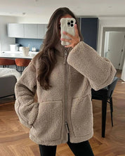 PENELOPE - WARM TEDDY JACKET