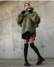 BOYIA - OVERSIZED KNITTED JUMPER