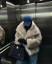 MACY - Stylish Fur Coat