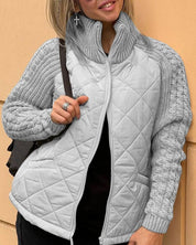 BOILAR - Casual Knitted Jacket with Zip Fastening