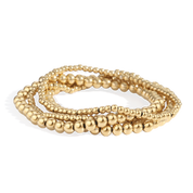 3mm & 5mm Beaded Bracelet Stacking Set