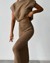 CANIA - SLEEVELESS TWO PIECE SET