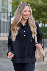 Find You Well Black Hooded Pullover