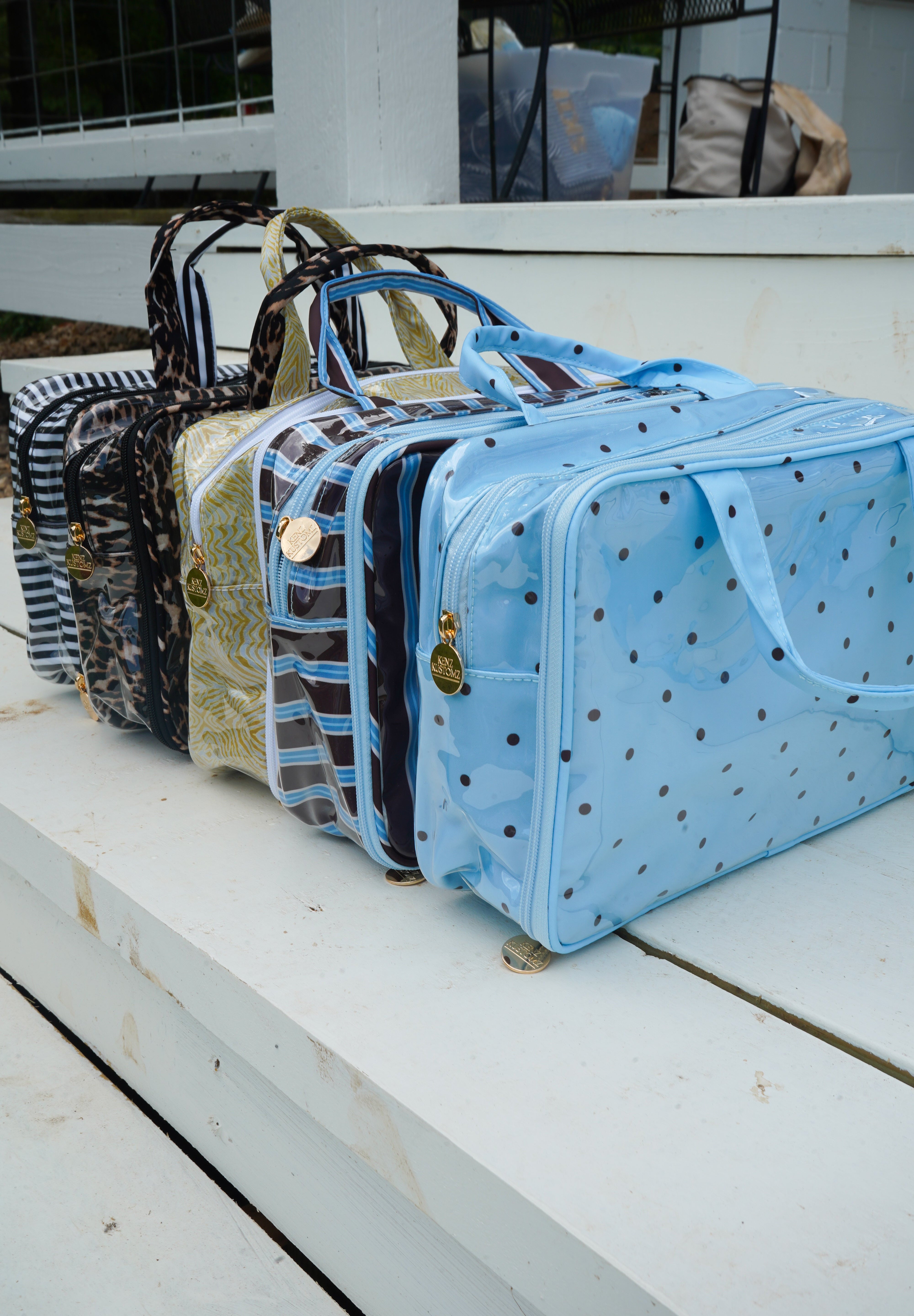 Clear Coat Toiletry Case - Fall Collection