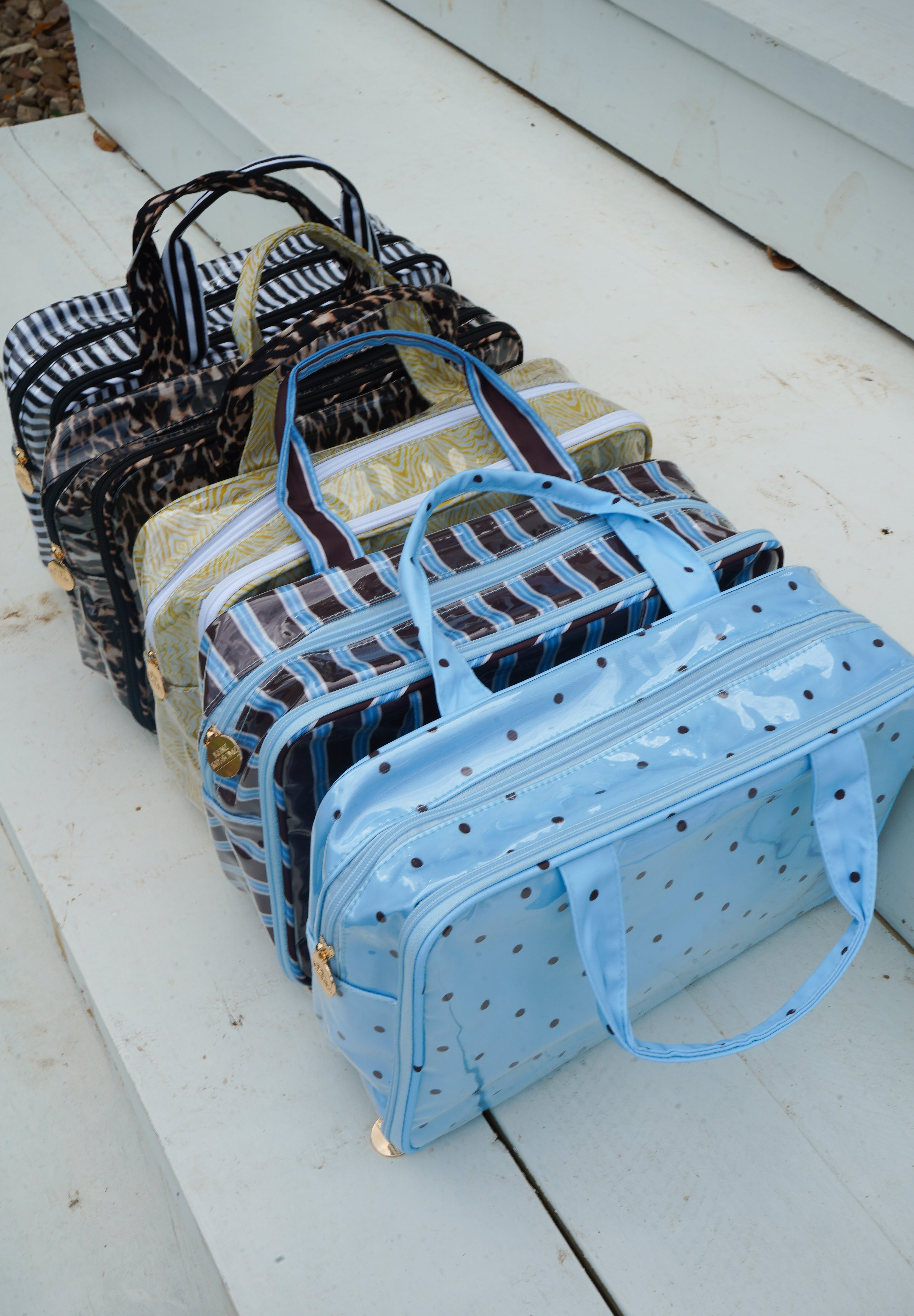 Clear Coat Toiletry Case - Fall Collection