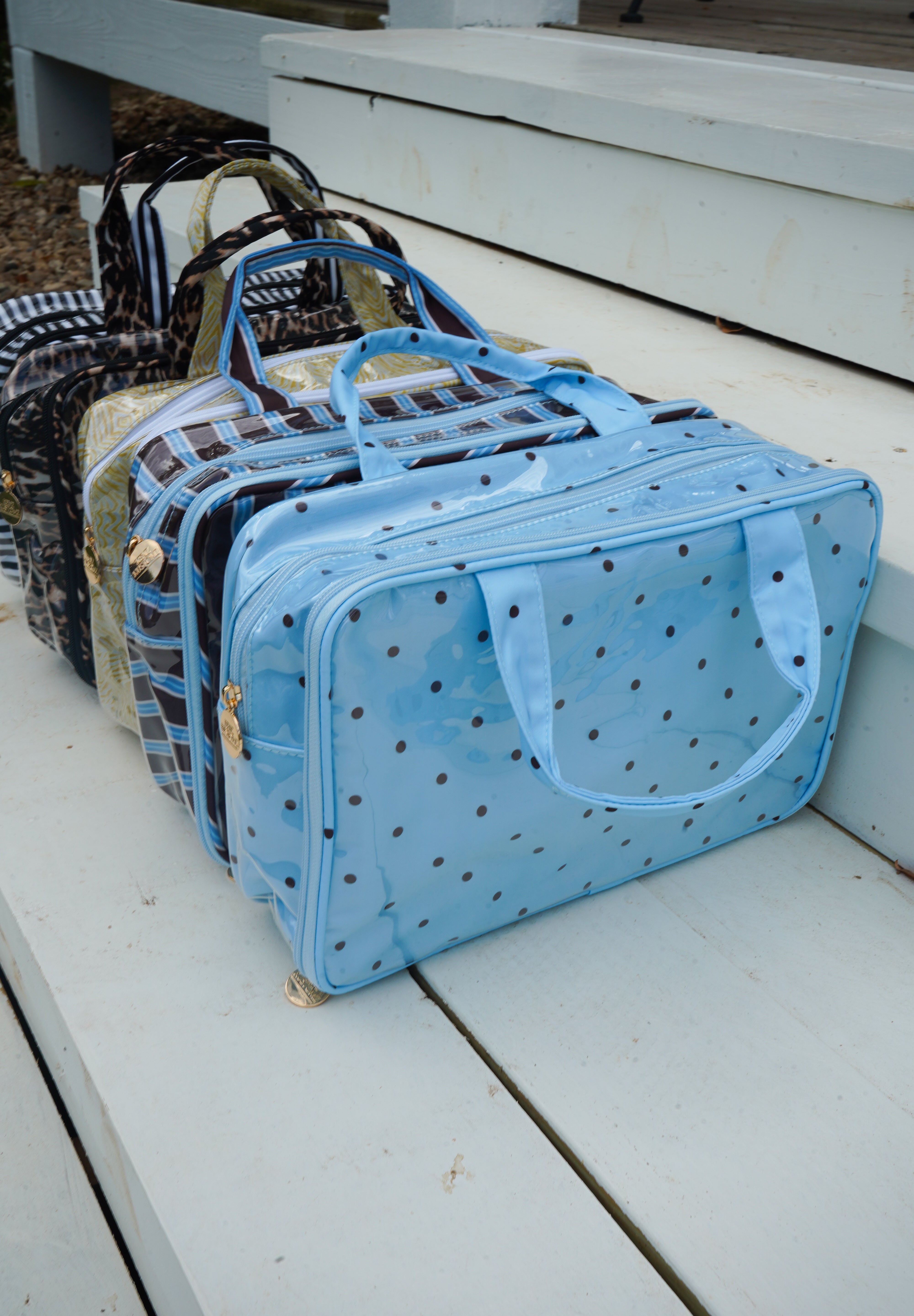 Clear Coat Toiletry Case - Fall Collection