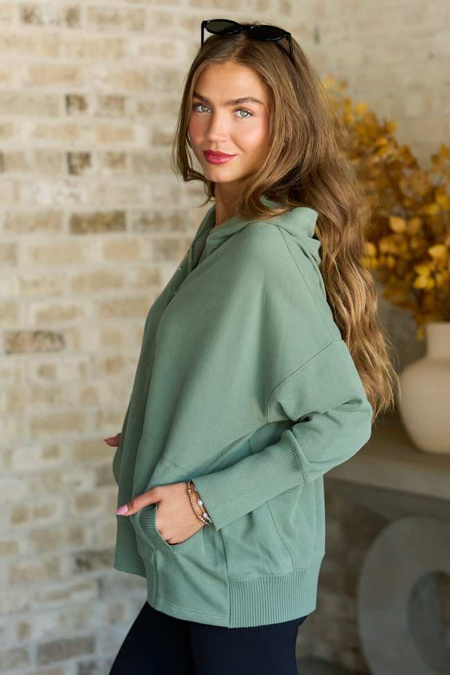 Find You Well Olive Hooded Pullover