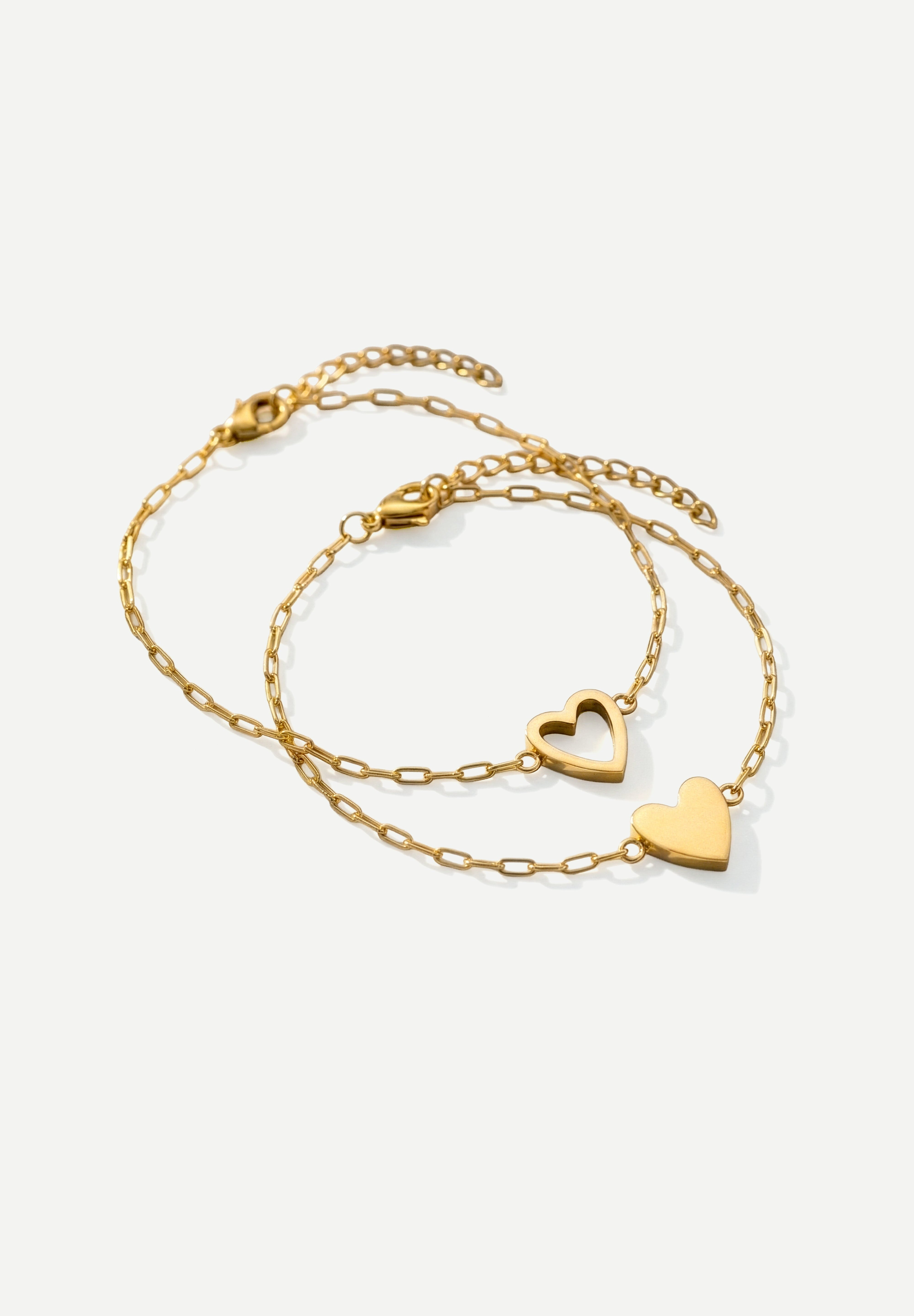Perfect Fit Heart Bracelet Set