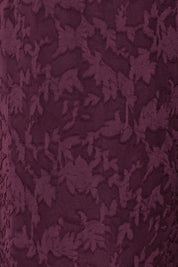 Ada Wide Leg Pants - Plum Burnout