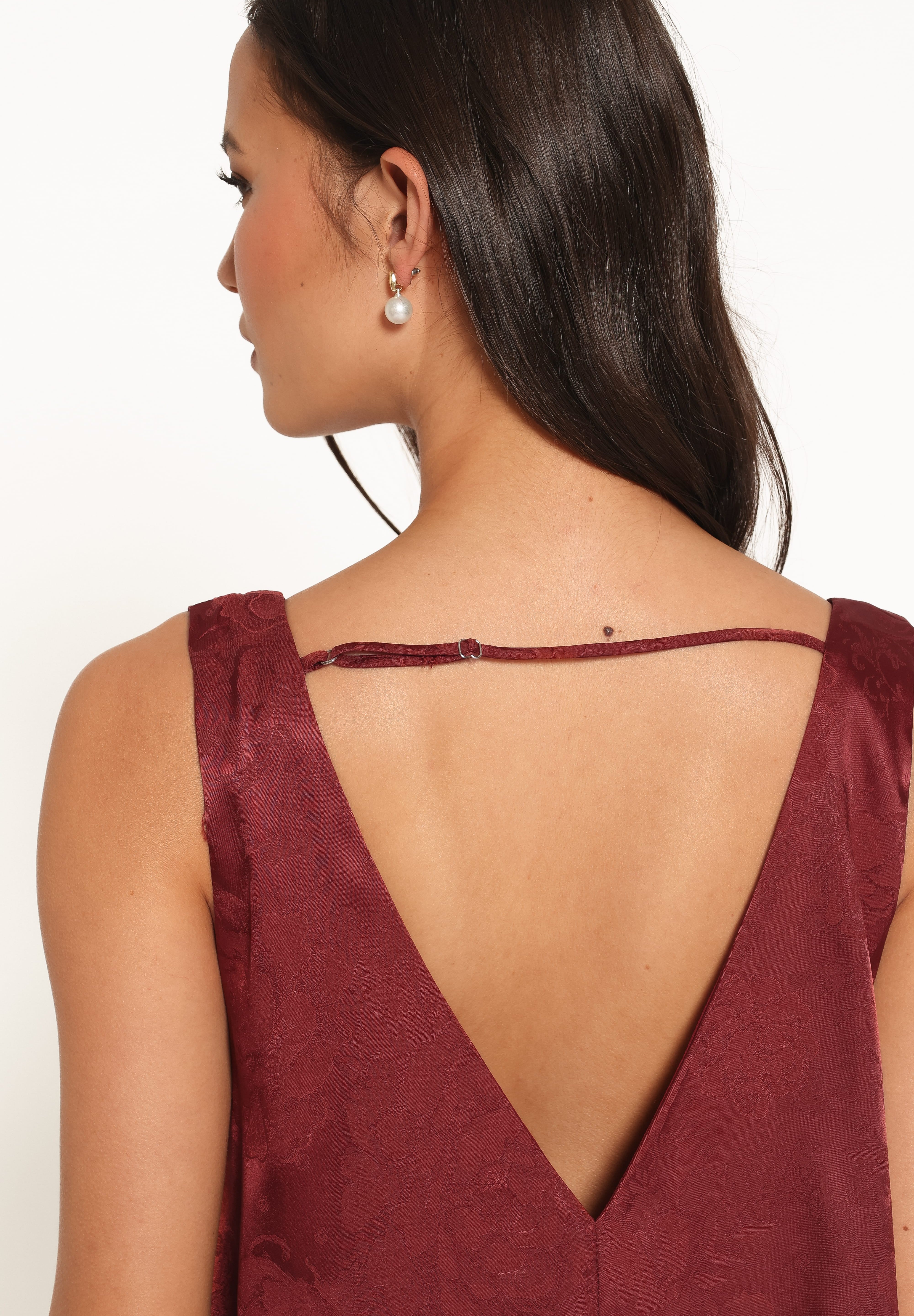 Aeryn Maxi Dress - Burgundy