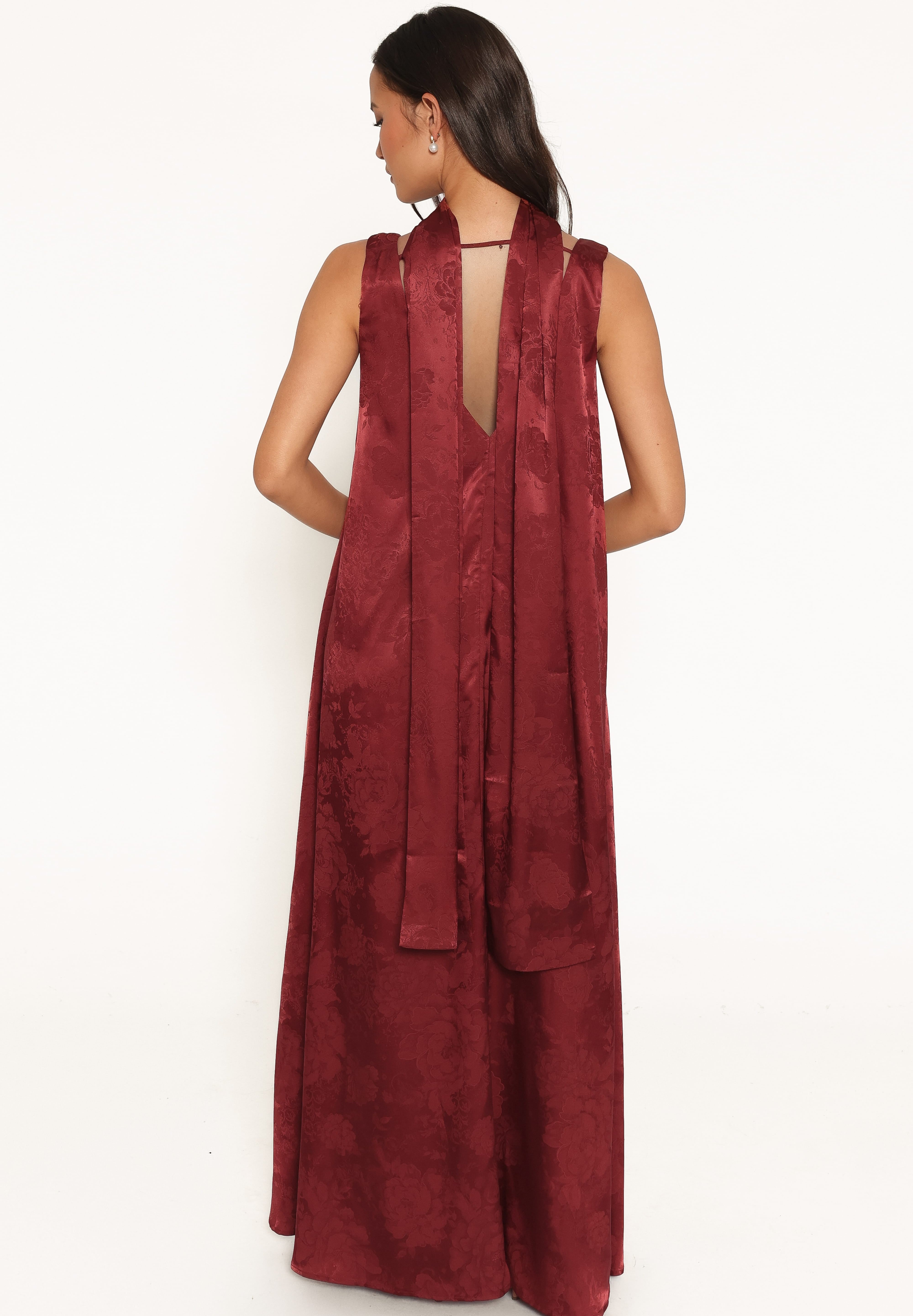 Aeryn Maxi Dress - Burgundy