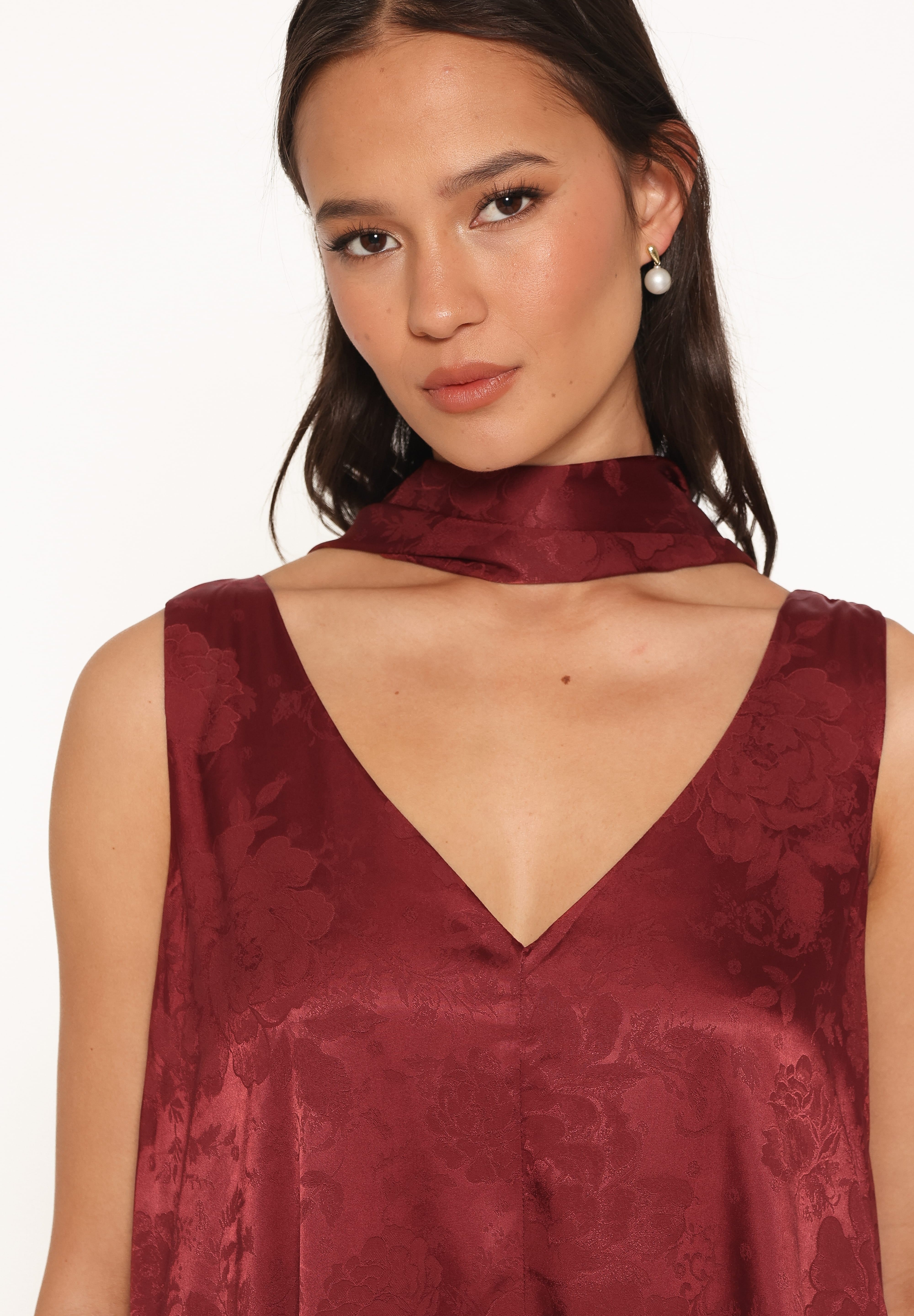Aeryn Maxi Dress - Burgundy