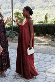 Aeryn Maxi Dress - Burgundy