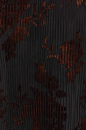 Alegra Maxi Dress - Black Floral