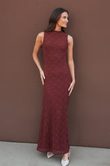 Atlas Maxi Dress - Cabernet