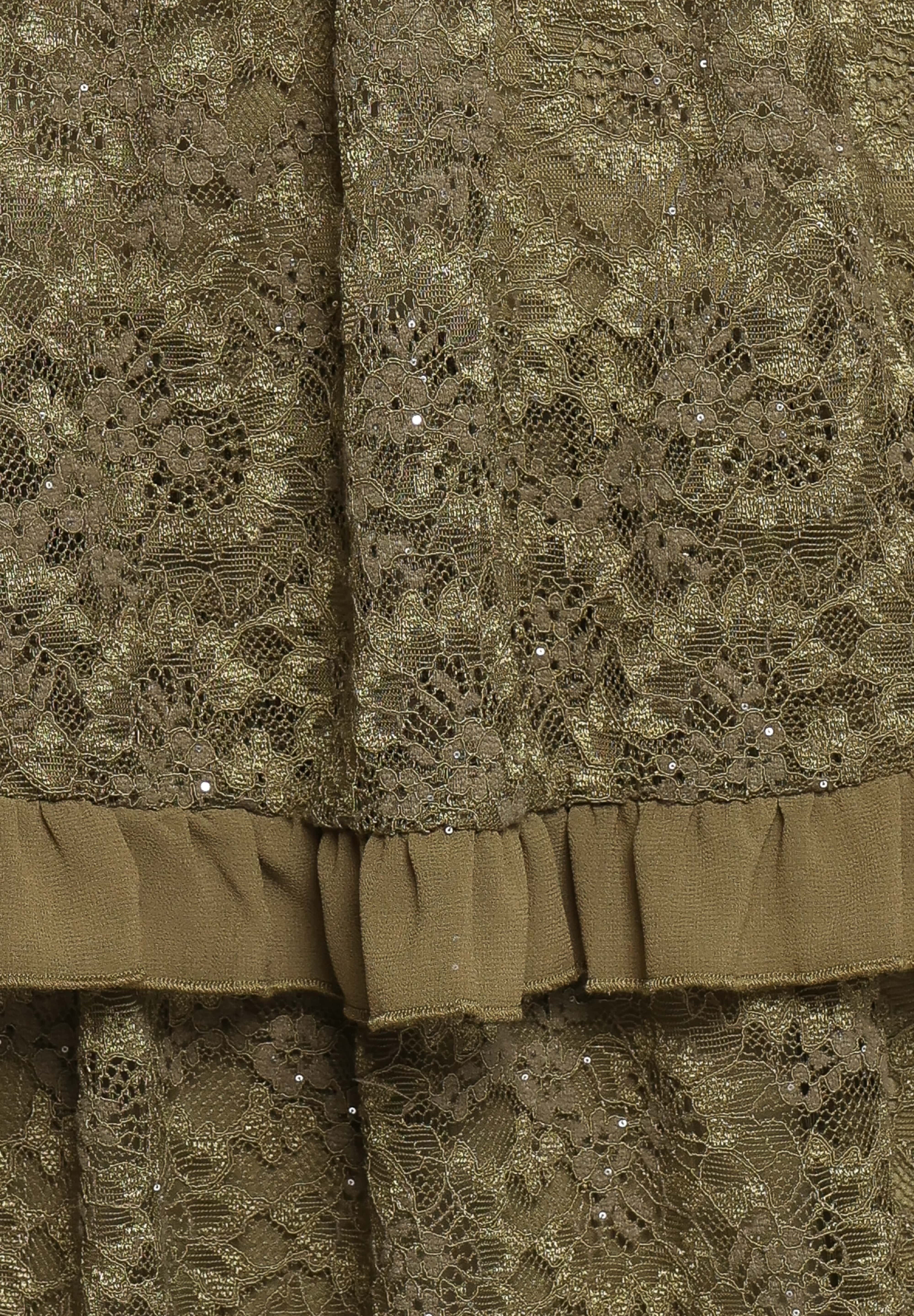 Cataleya Maxi Dress - Olive Lace