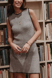 Damon Mini Dress - Grey
