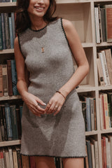 Damon Mini Dress - Grey