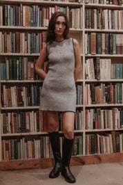 Damon Mini Dress - Grey