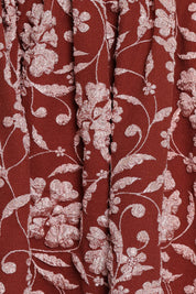 Orabella Maxi Dress - Red Floral