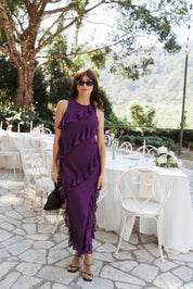 Oriella Maxi Dress - Plum
