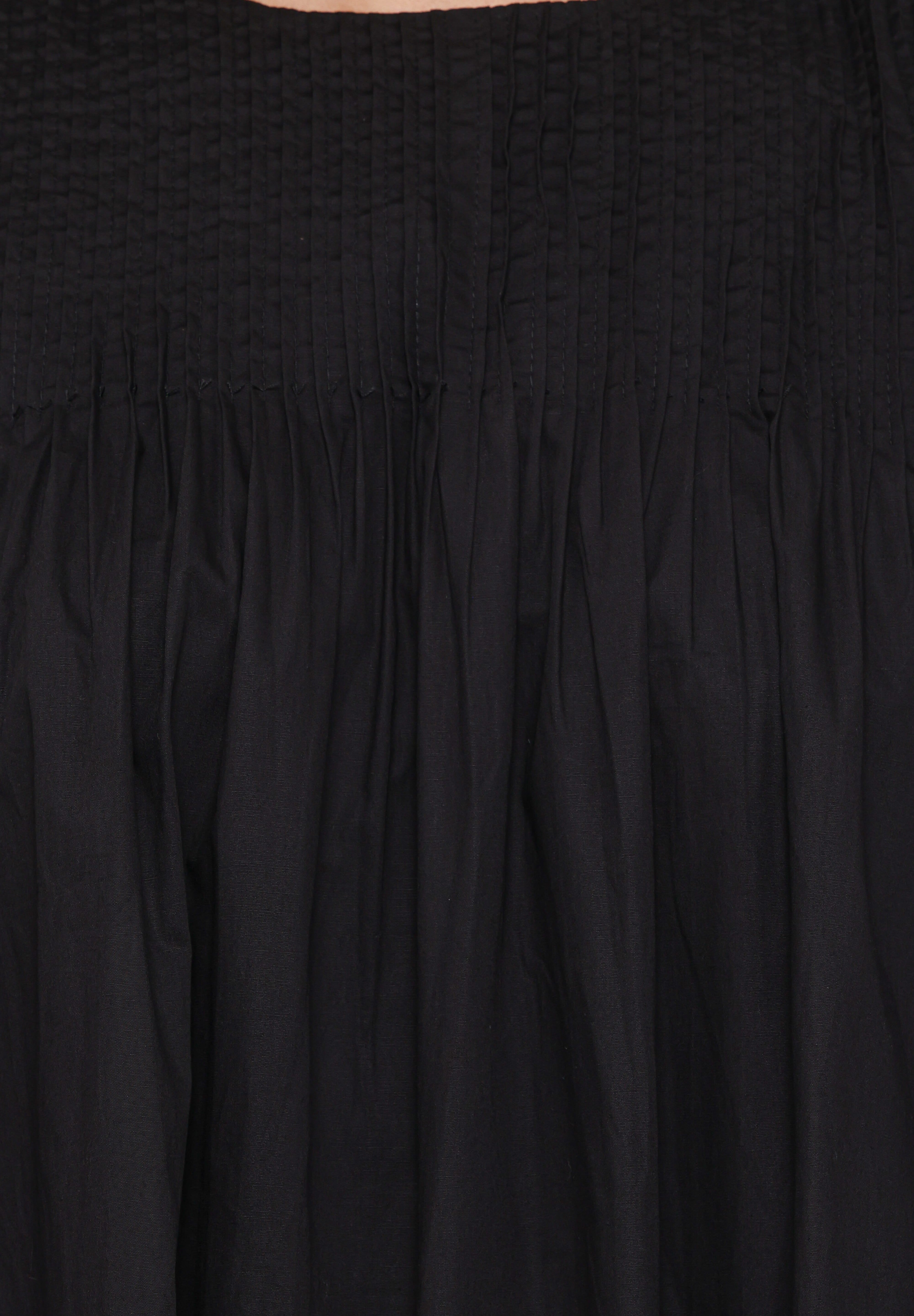 Wyatt Long Sleeve Mini Dress - Black