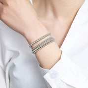 3mm & 5mm Beaded Bracelet Stacking Set