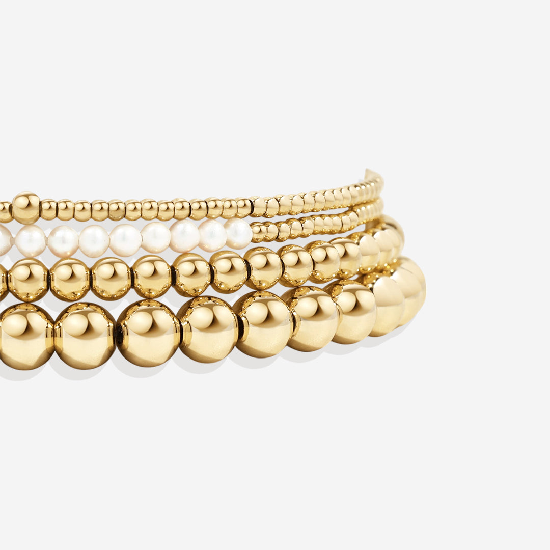 Everyday Pearl Bracelet Stacking Set