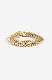 3mm & 5mm Beaded Bracelet Stacking Set