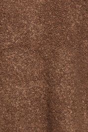 Freida Boucle Knit Sweater - Brown