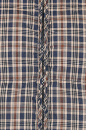 Chester Puffer Jacket - Brown Plaid