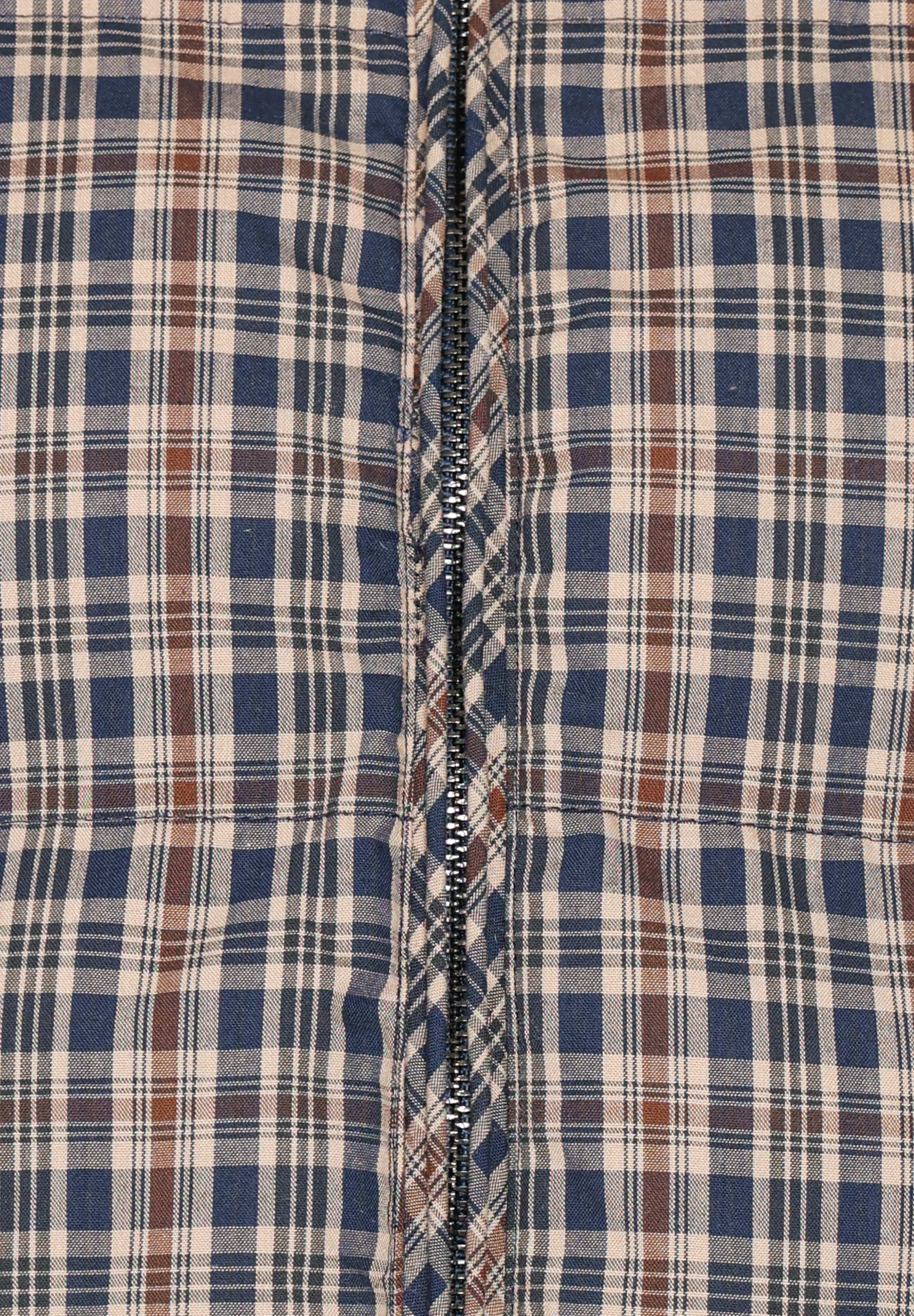 Chester Puffer Jacket - Brown Plaid
