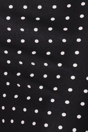 Ailbhe Lace Skirt - Black Polka Dot