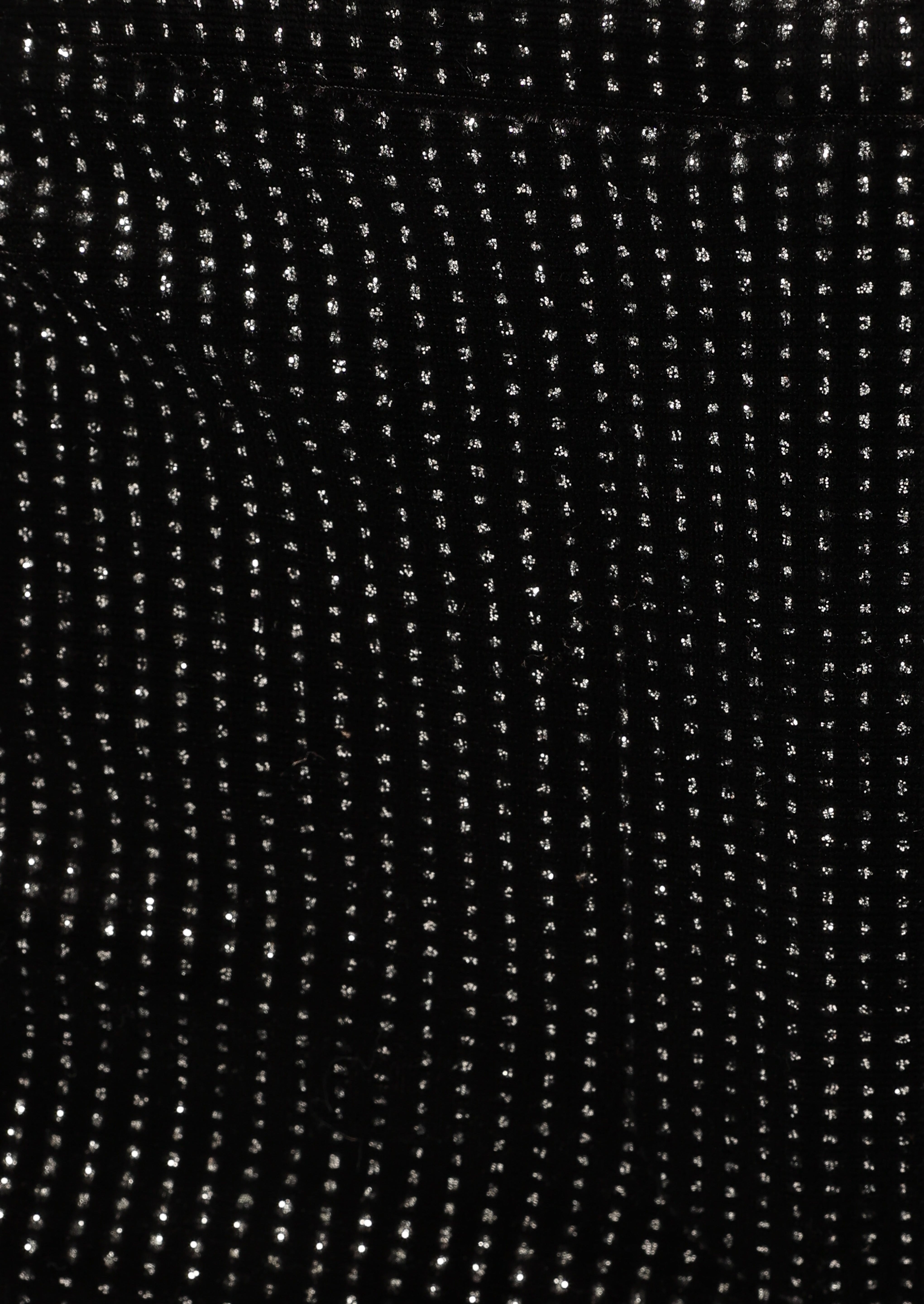 Ensley Velvet Shimmer Pant - Black