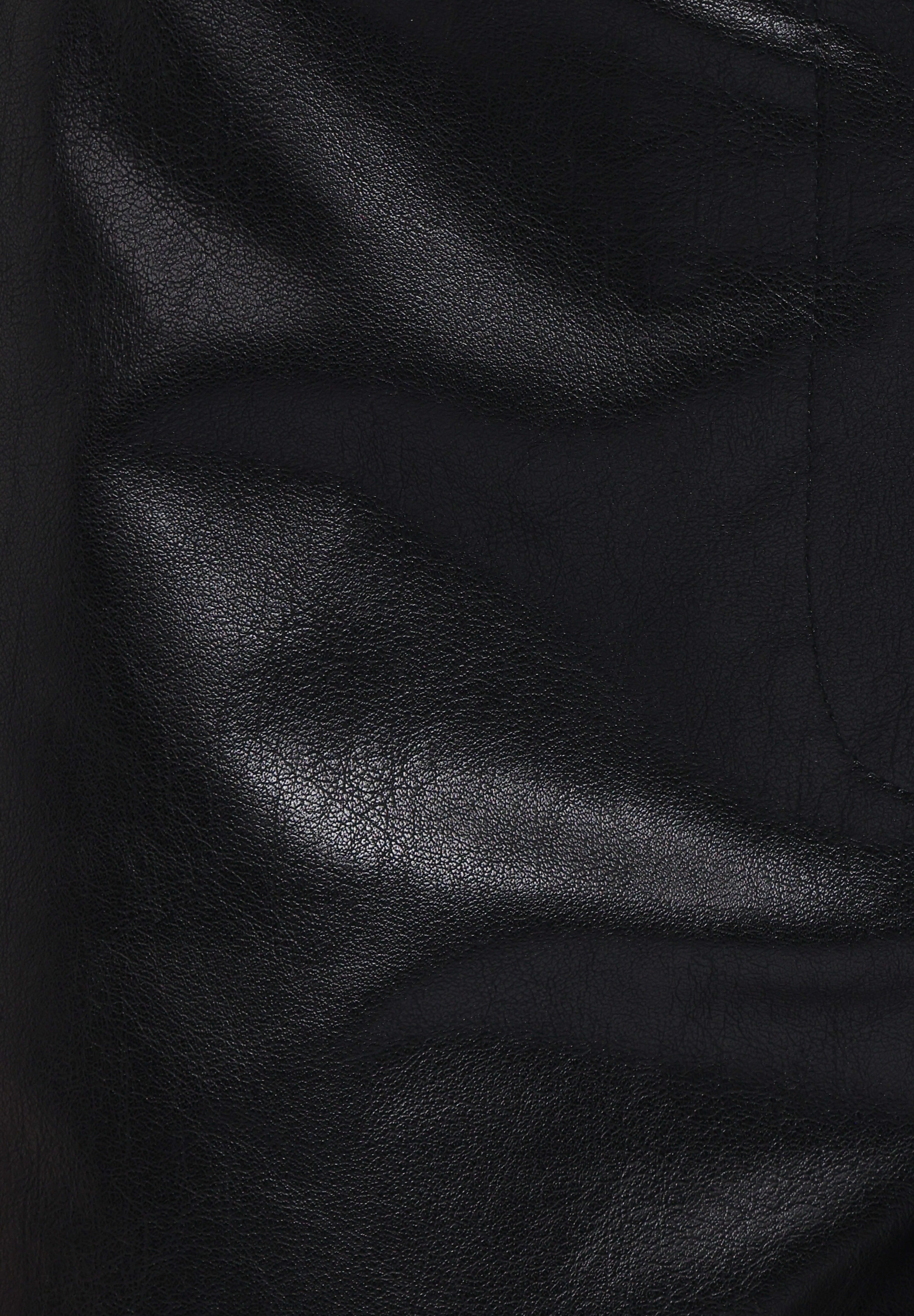 Fable Leather Shorts - Black