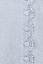 Sloane Mini Dress - Light Denim