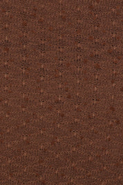 Wilma Off Shoulder Dress - Brown