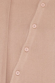 Gunhild Asymmetrical Scarf Cardigan - Beige