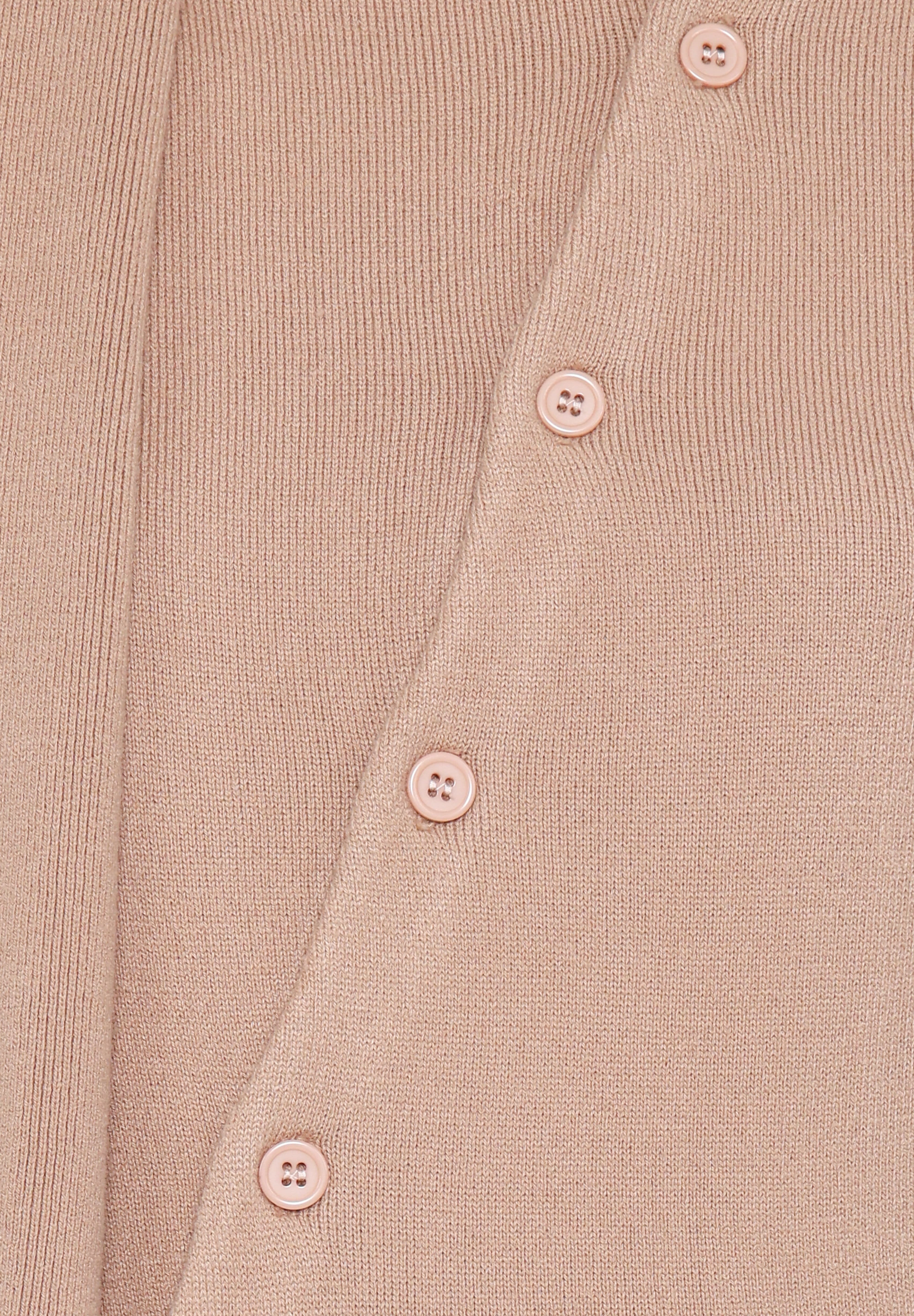 Gunhild Asymmetrical Scarf Cardigan - Beige