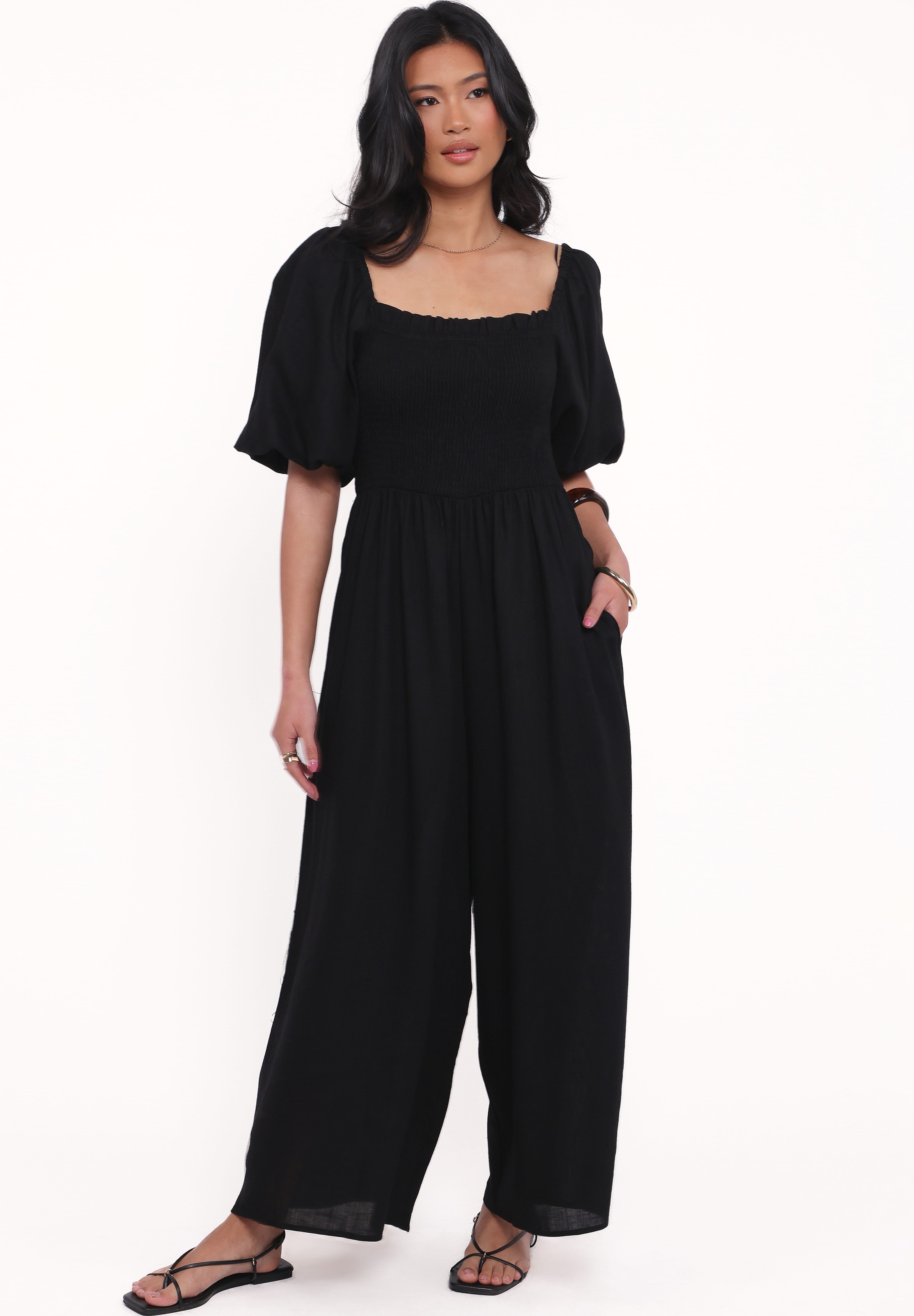 Ebony Jumpsuit - Black