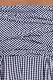 Pricilla Jumpsuit - Blue Gingham