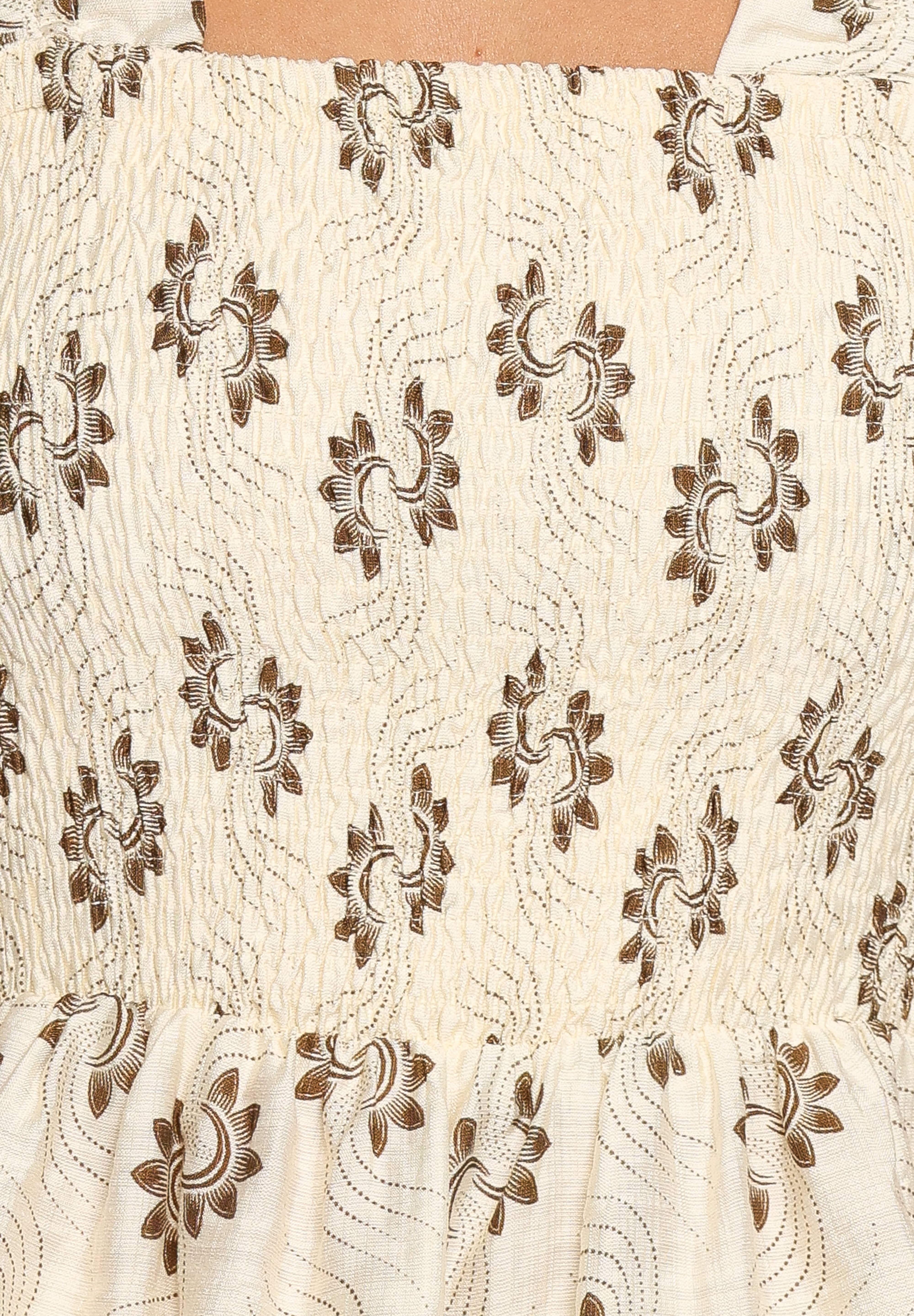 Sofia Skirt Set - Cream