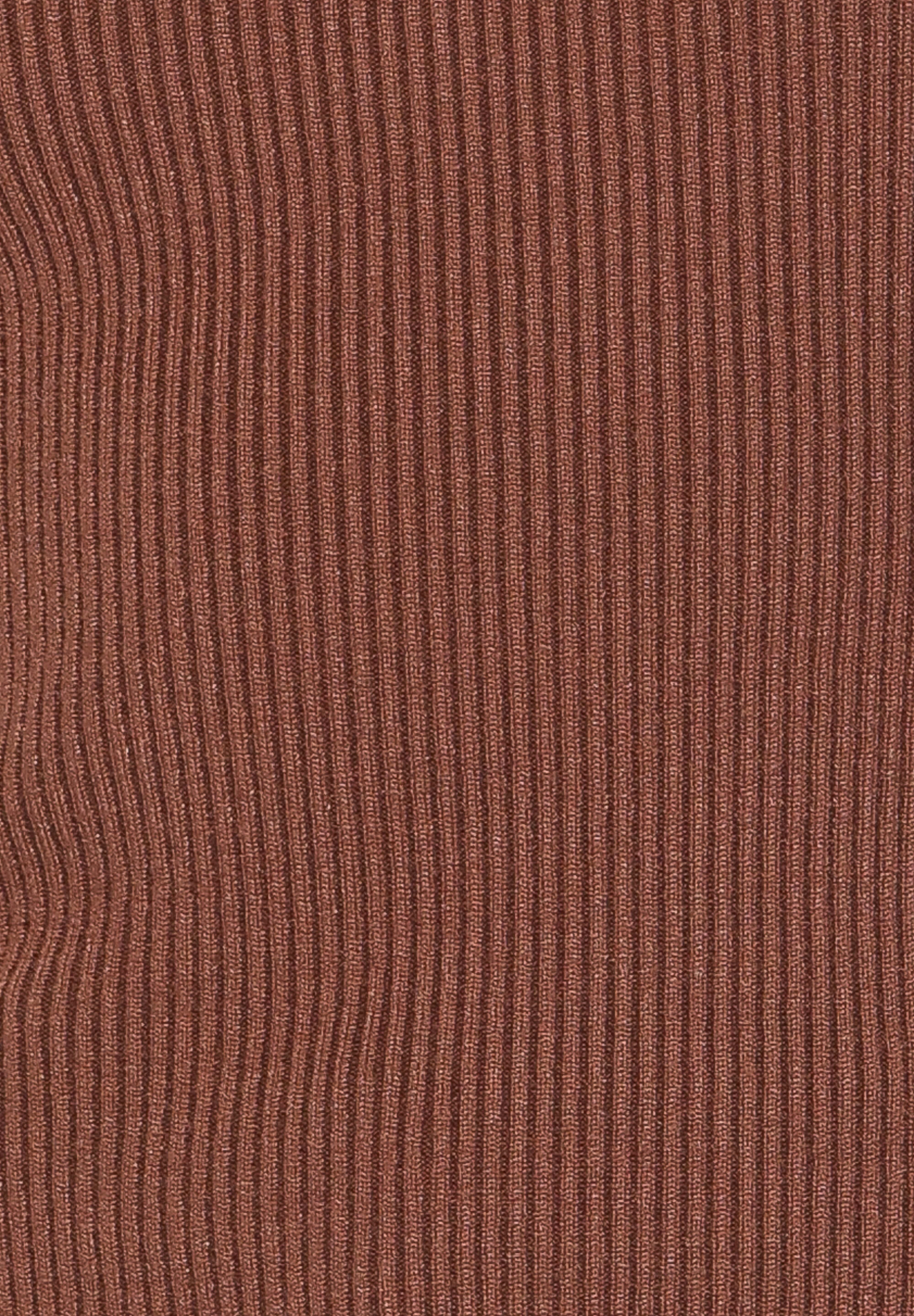 Fiana Knitted Top - Brown