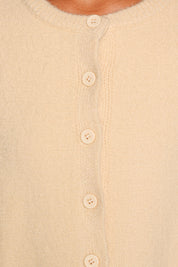 Lilith Knit Top - Beige