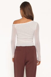 Seth Knit Top - White